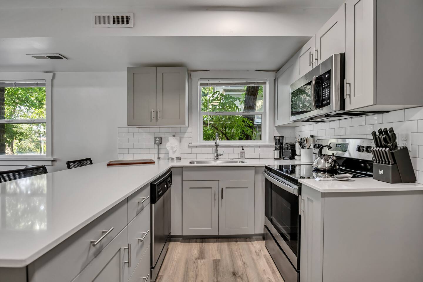 Downtown Mid-Century · Renovated Brick
